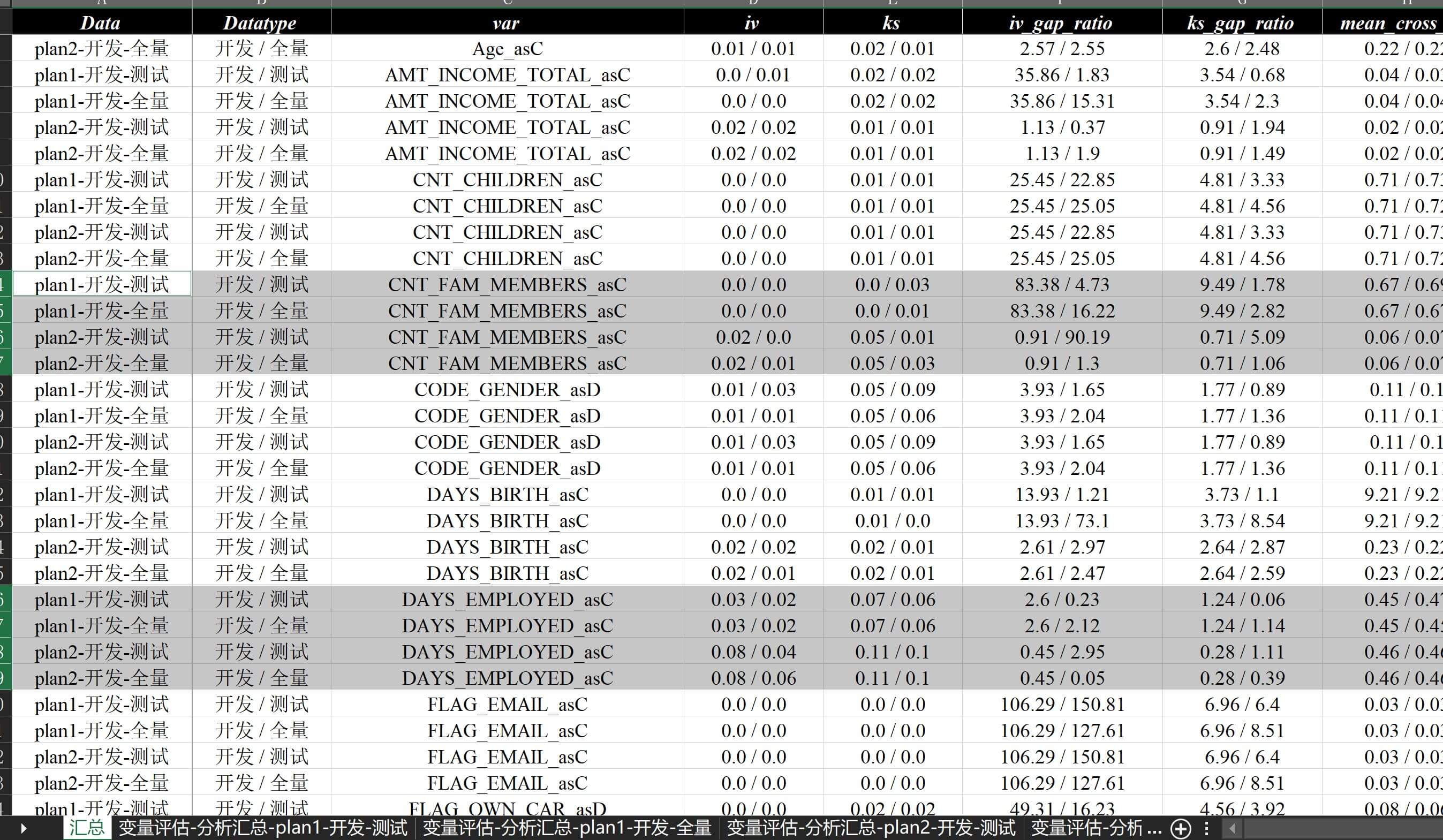 纵横合并效果示例